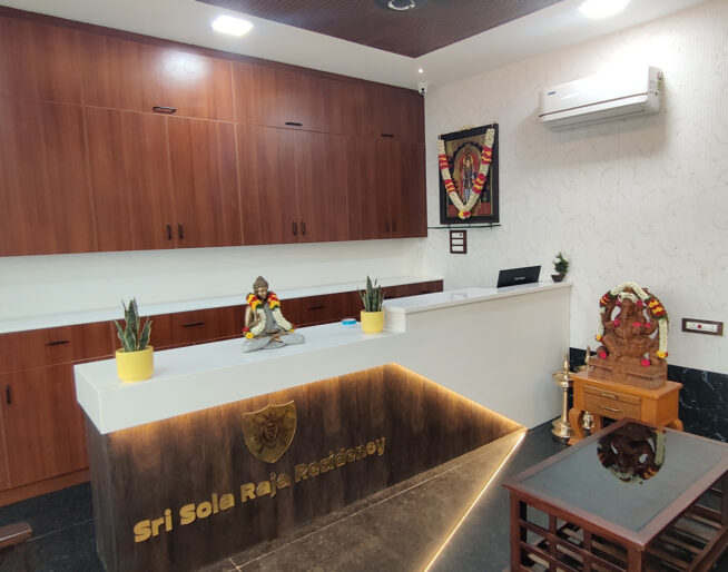 Sri Sola Raja Residency is Musiri - Reception