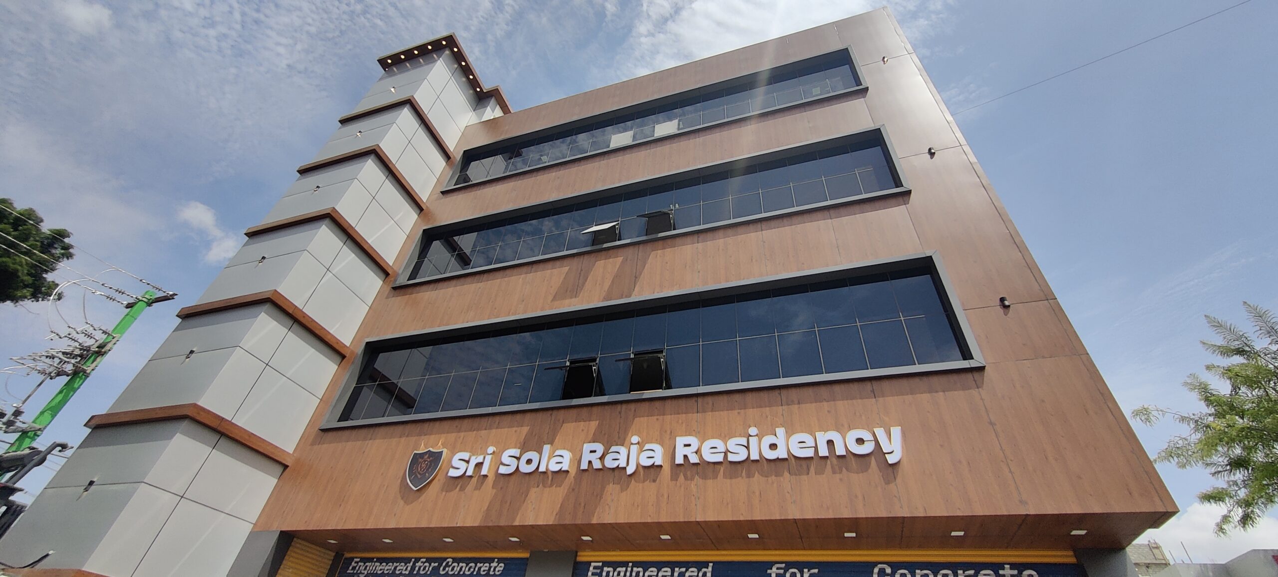 Sri Sola Raja Residency is Musiri - Building Elevation